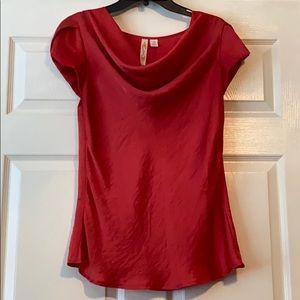 Red women’s blouse